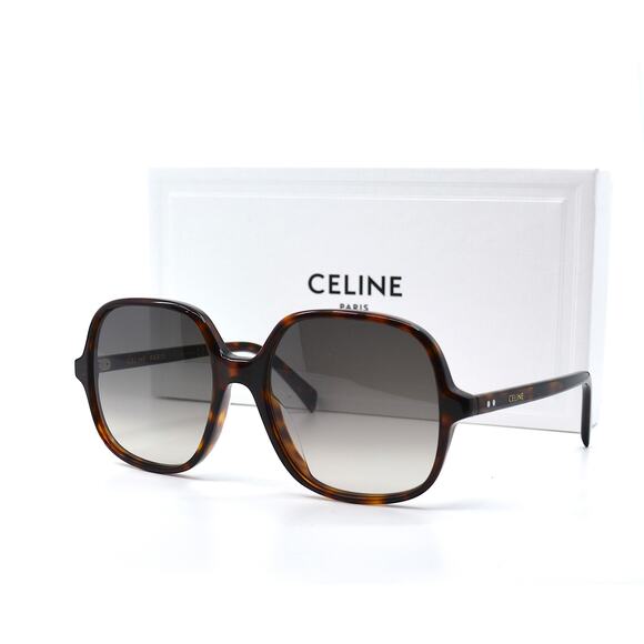 NEW CELINE CL40244U HAVANA BROWN WOMEN'S SUNGLASSES - Picture 2 of 11